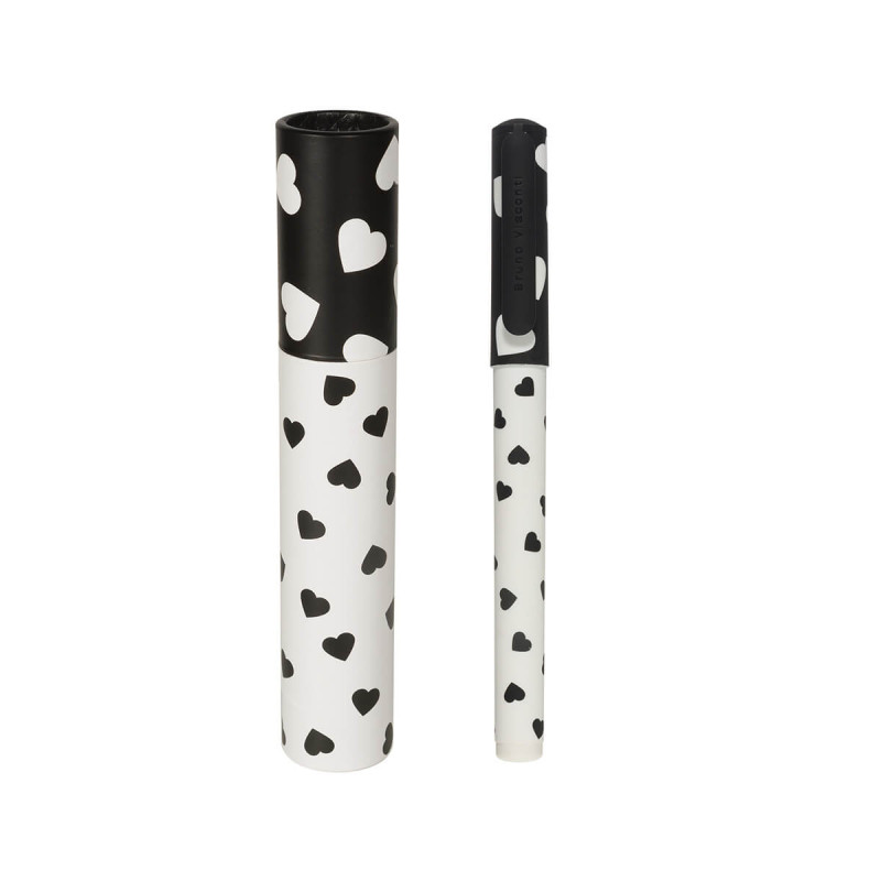 Pisalo Bruno Visconti Dream Write v tubi, Flora Black   White