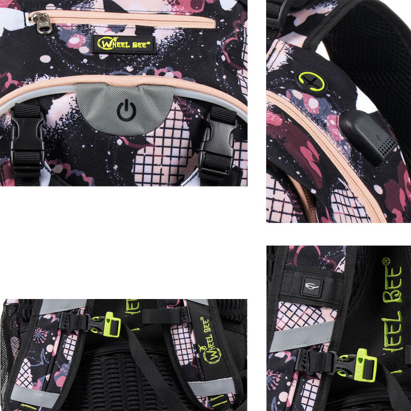 Nahrbtnik LED Generation Z Butterfly