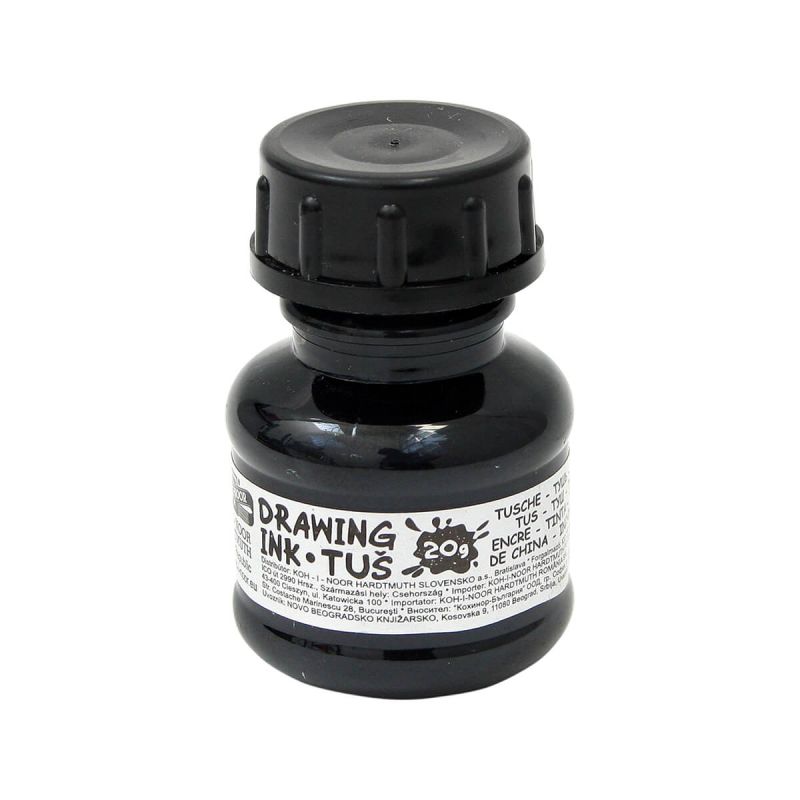 Tuš, Koh-I-Noor, črn, 20 g