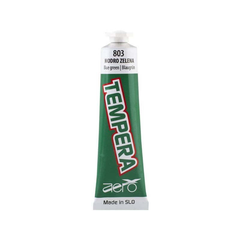 Tempera barva, Aero, modro-zelena 803, 42 ml