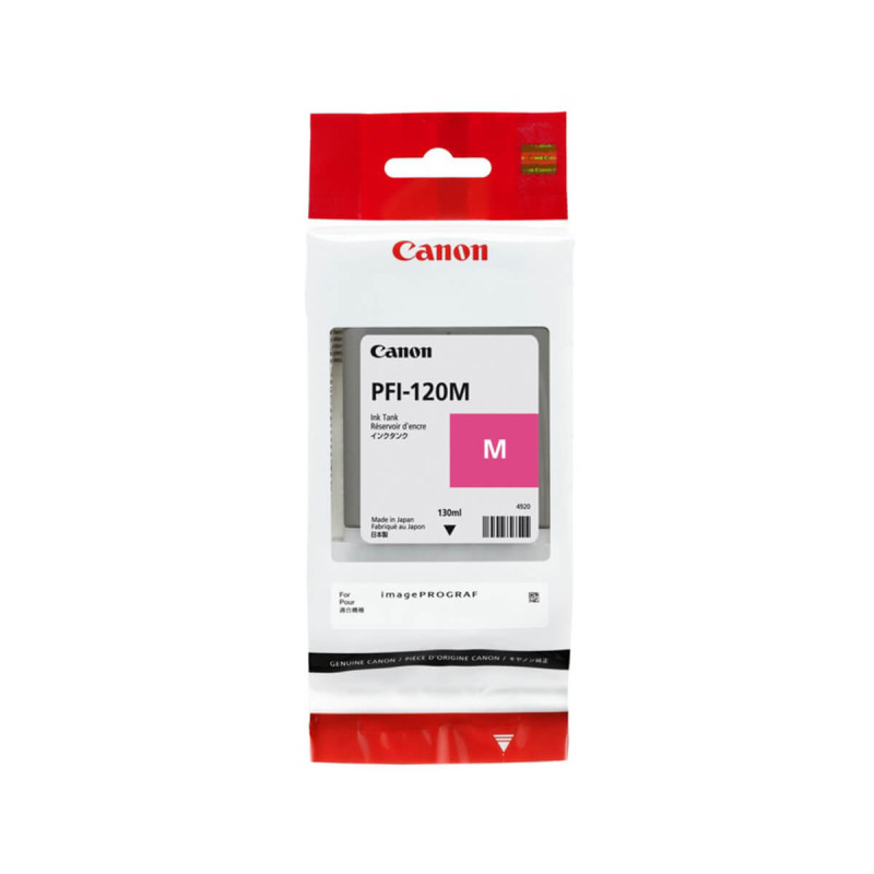 Kartuša Canon PFI-120 rdeča, ident 2887C001AA, za tiskalnike TM200/ 205/ 300/ 305, vsebina 130 ml