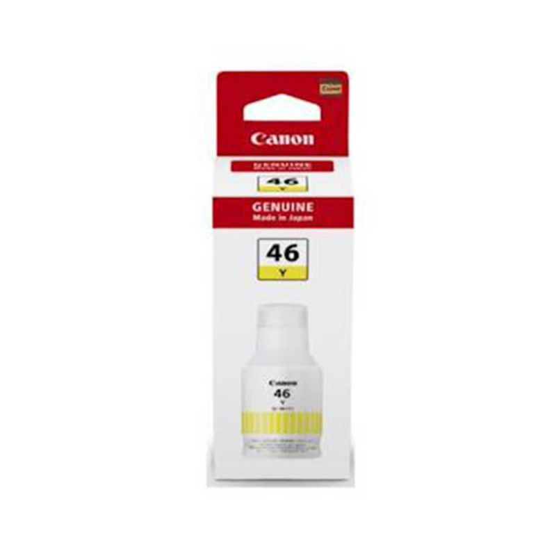 Črnilo CANON GI-46YE, rumena, ident 4429C001AA, za Maxify GX6040/ 7040, vsebina 135 ml, Standard mod