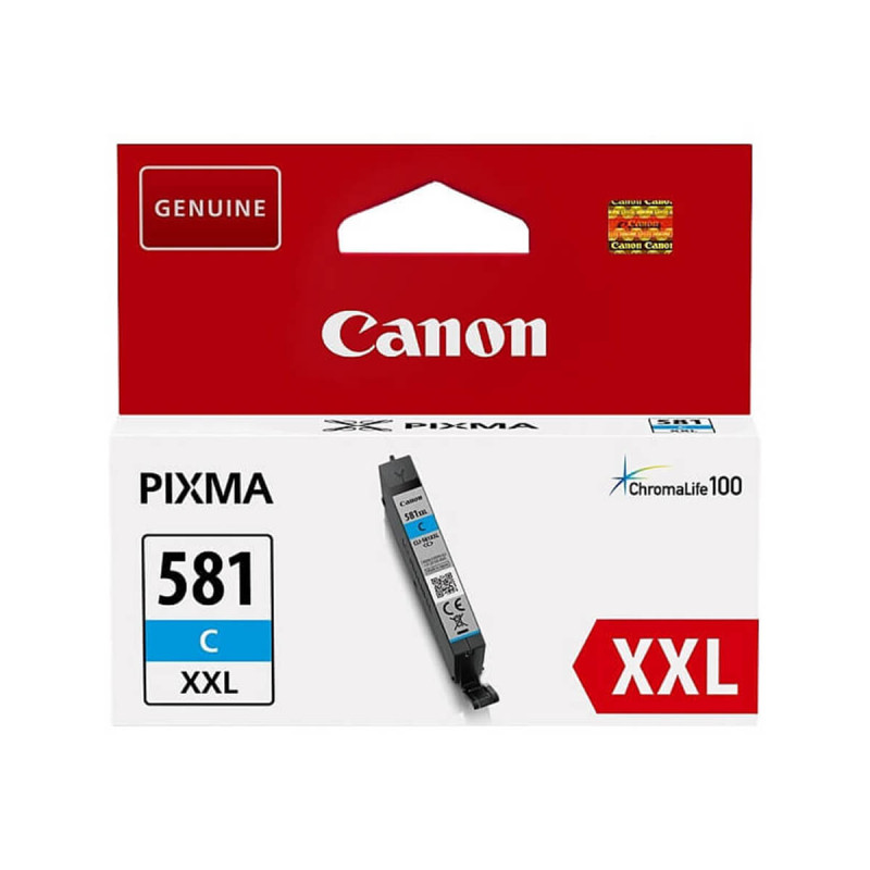 ČRNILO CANON CLI-581 XXL MODRA ZA TR7550/TR8550, kapaciteta 11,7ml (ident 1995C001AA)