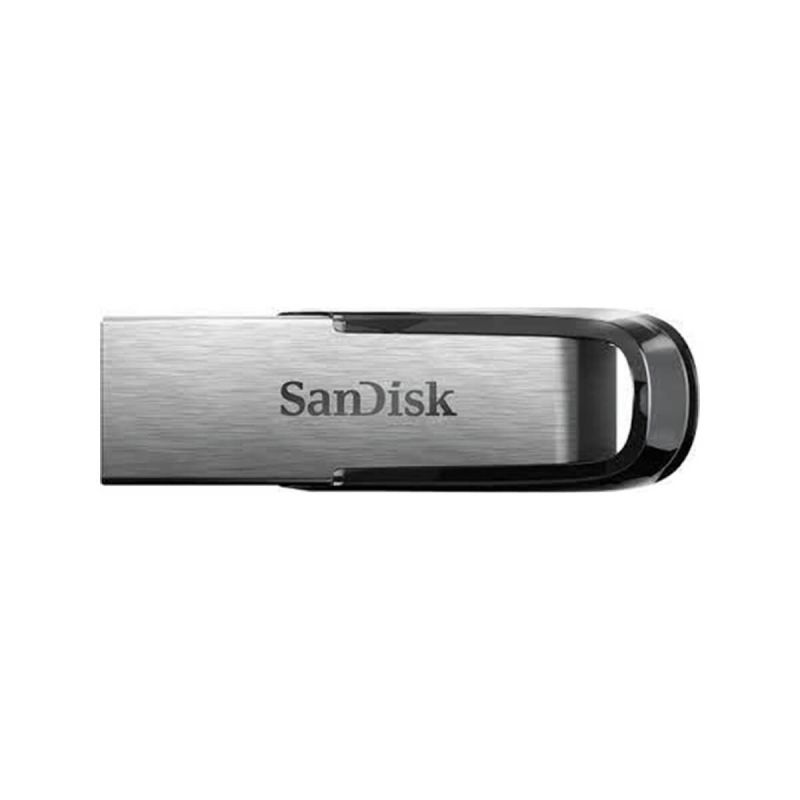 USB ključ, Sandisk, Ultra Flair, 32 GB, vmesnik 3.0, kovinski, srebrn