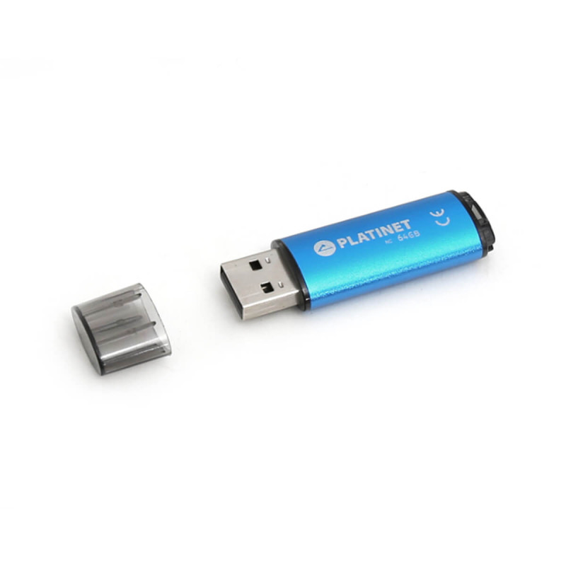 Ključ USB PLATINET 64GB. vmesnik 2.0. X-DEPO. moder