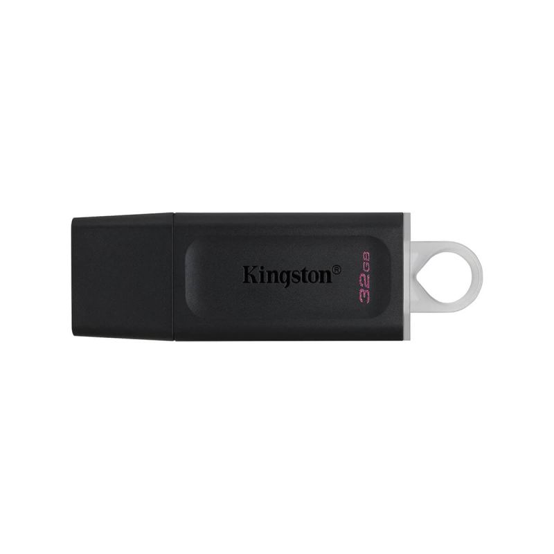 USB ključ, Kingston, DT Exodia, 32 GB, vmesnik 3.2, s pokrovčkom, črn