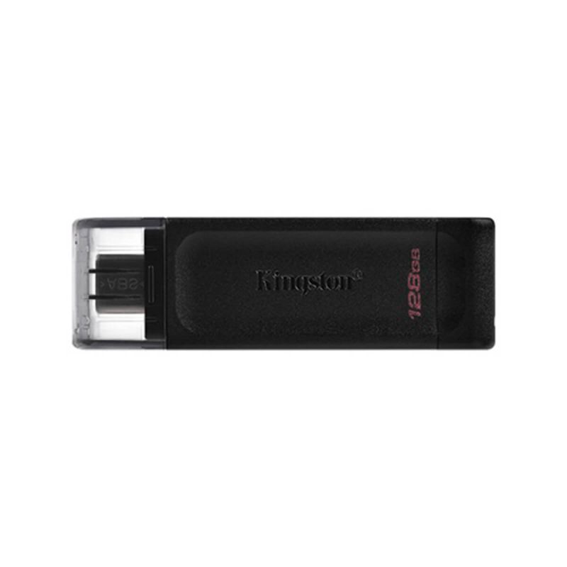 USB C ključ, Kingston, DT70, 128 GB, vmesnik 3.2, plastičen, s pokrovčkom