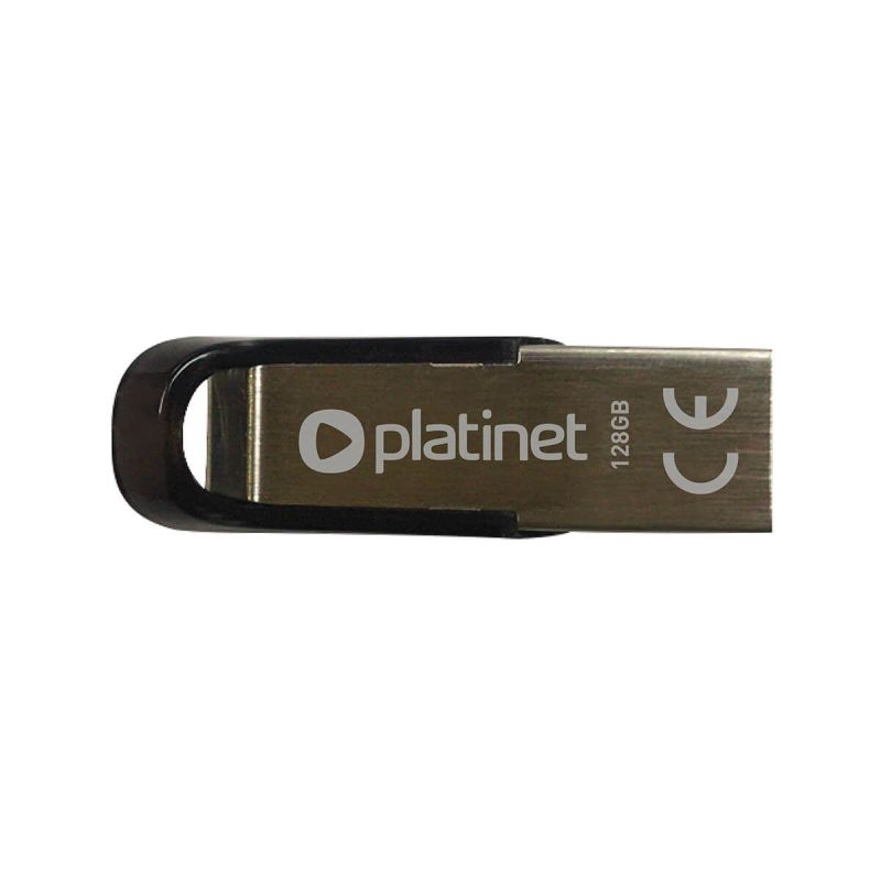 USB ključ, Platinet, S-Depo, 128 GB, vmesnik 2.0, kovinski, vodoodporen