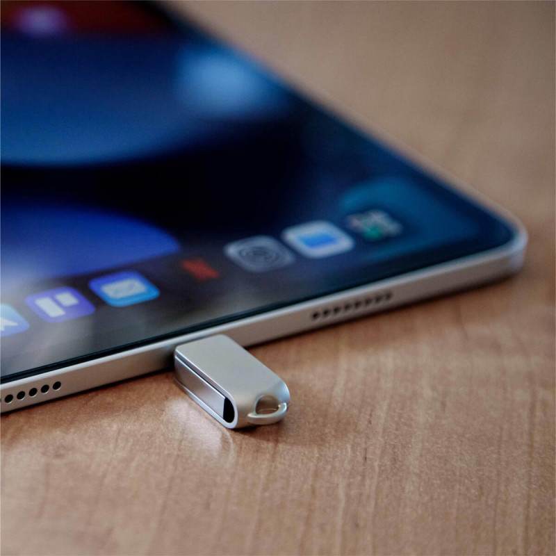 USB KLJUČ PLATINET  32GB, vmesnik 3.2, metal waterproof, PMFMC32