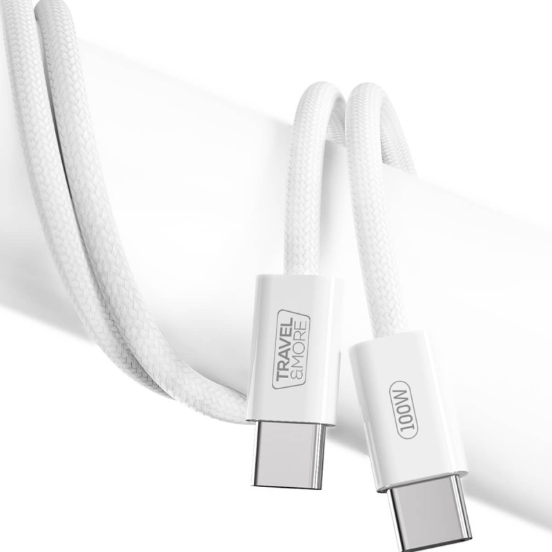 Kabel napajalni C-C 100W 1,2m FAST