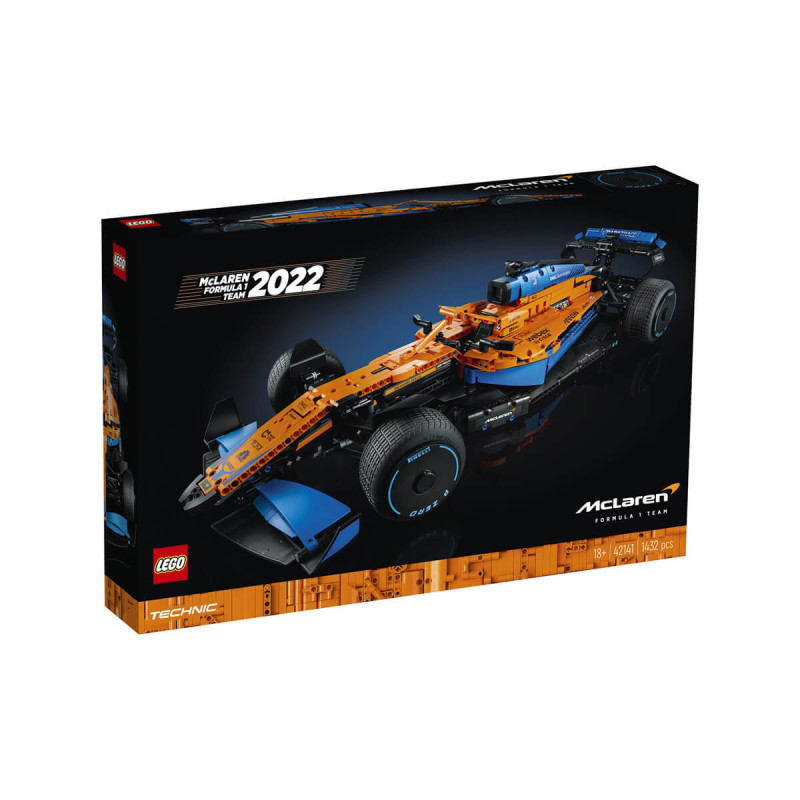 LEGO Technic 42141 McLaren Formula 1 Dirkalni avtomobil