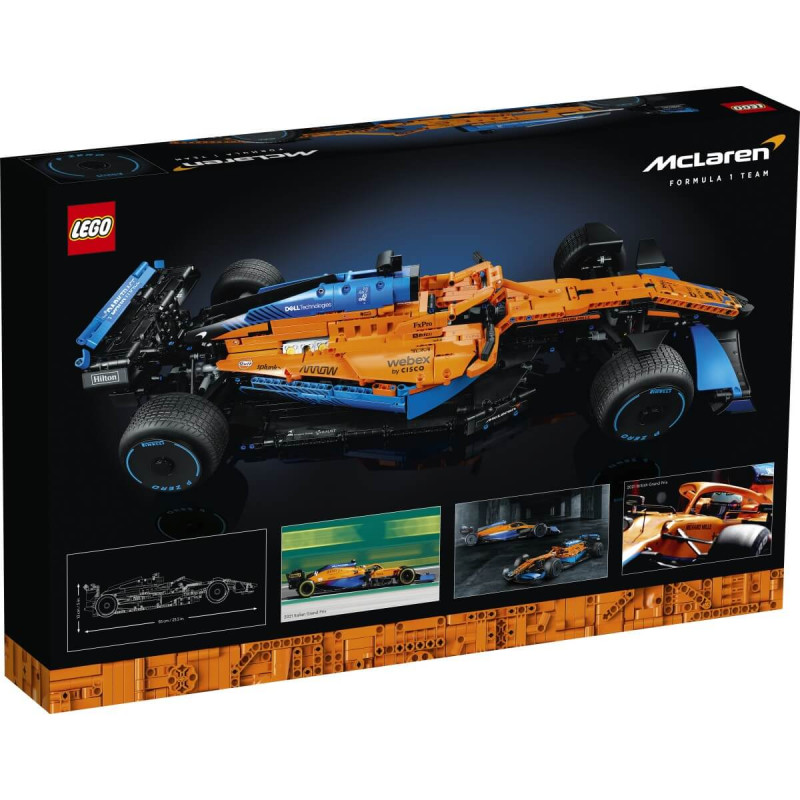 LEGO Technic 42141 McLaren Formula 1 Dirkalni avtomobil