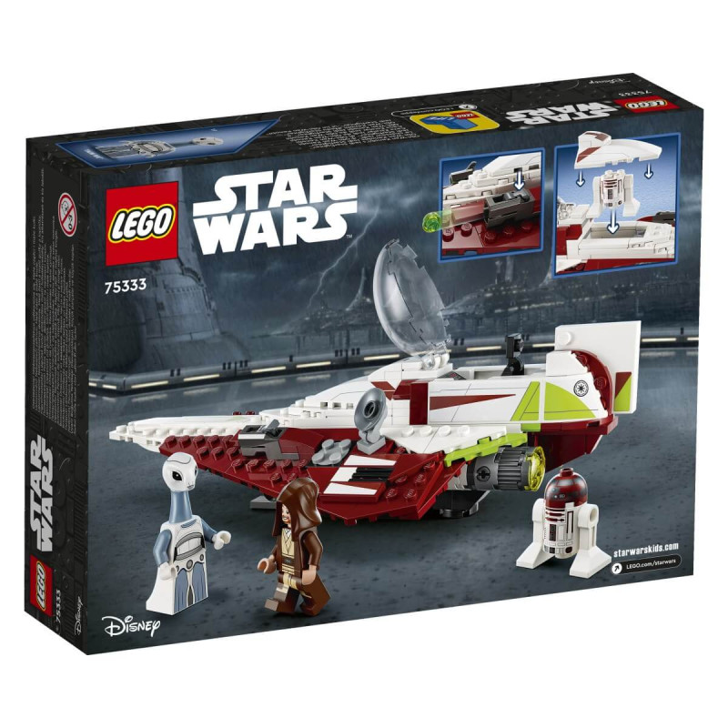 LEGO Star Wars 75333 Obi-Wan Kenobijev jedijevski Starfighter
