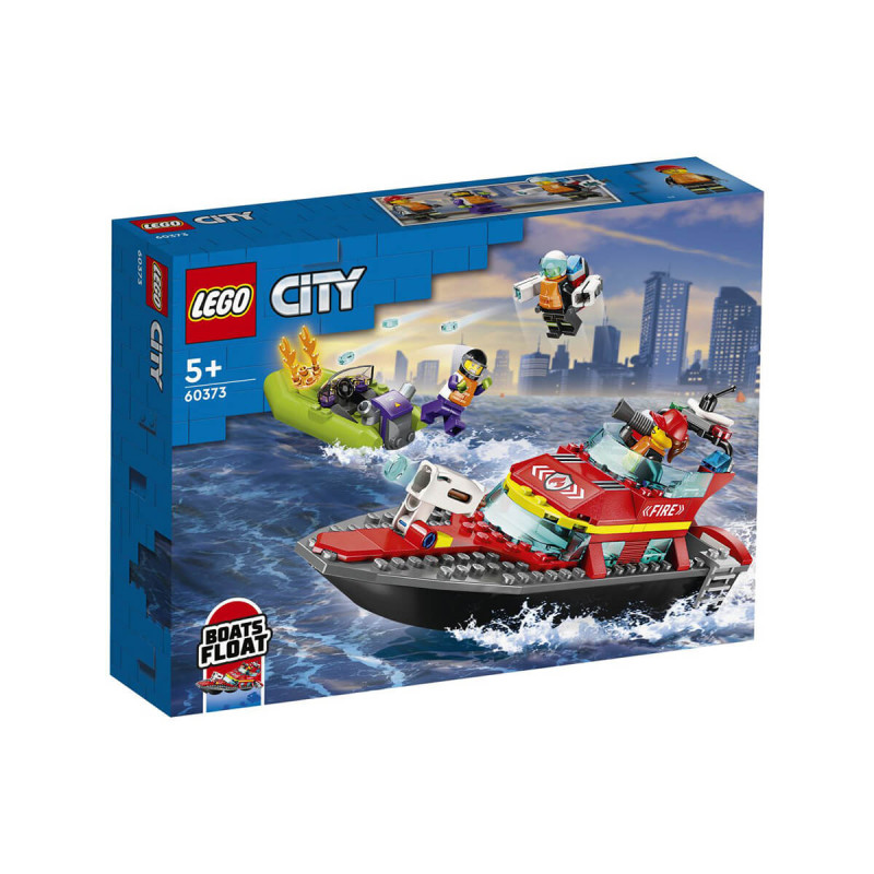 Lego City Fire 60373 Gasilski reševalni čoln