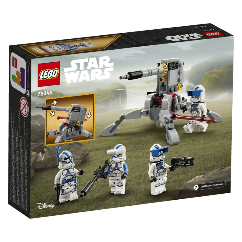 Lego Star Wars 75345 Bojni paket klonskih bojevnikov 501. enote