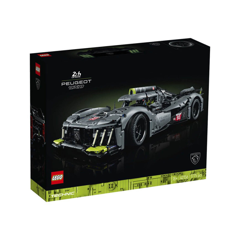 Lego Technic 42156 PEUGEOT 9X8 24H Le Mans Hybrid Hypercar
