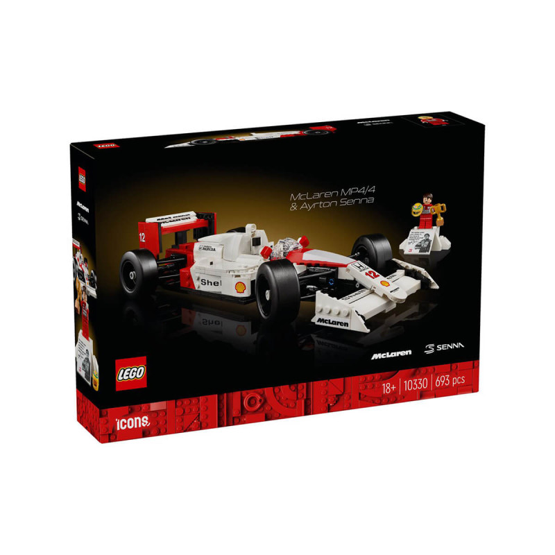 LEGO Icons 10330 McLaren MP4/4 in Ayrton Senna