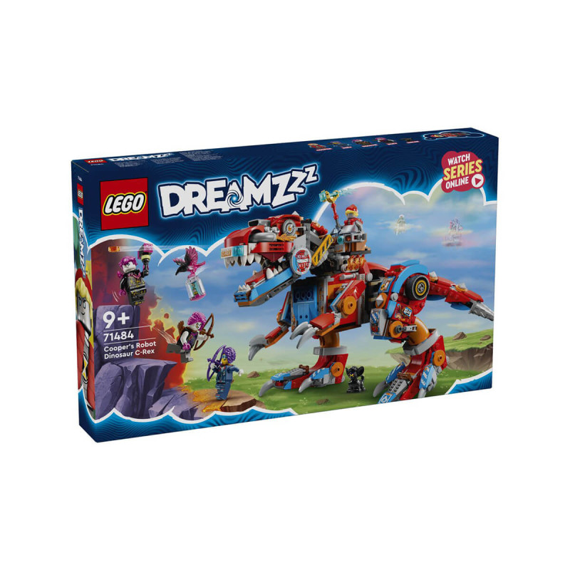 LEGO DREAMZzz 71484 Cooperjev robotski dinozaver C-zaver