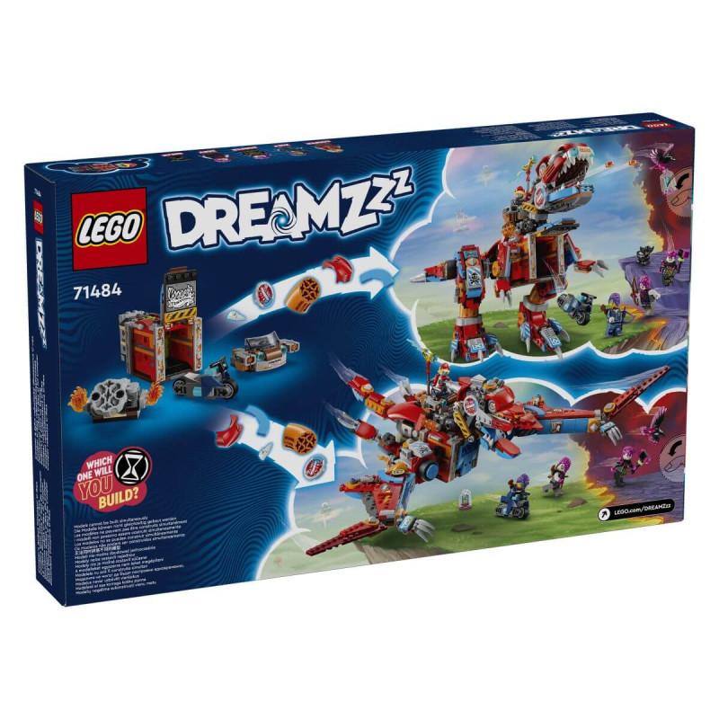 LEGO DREAMZzz 71484 Cooperjev robotski dinozaver C-zaver