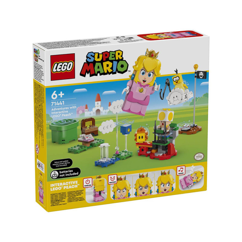 LEGO Super Mario 71441 Pustolovščine z interaktivno figuro LEGO Peach