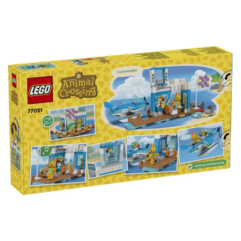 LEGO Animal Crossing  77051 Leti z letalsko družbo Dodo Airlines