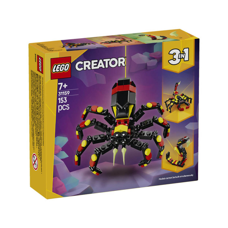 LEGO  Creator 31159 Divje živali  presenetljivi pajek