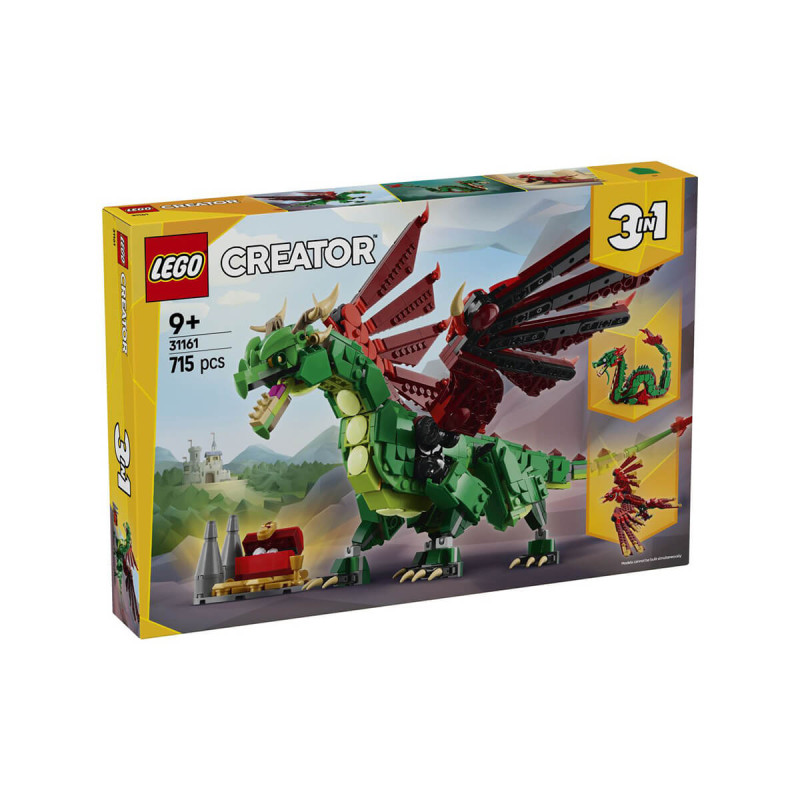 LEGO  Creator 31161 Srednjeveški zmaj