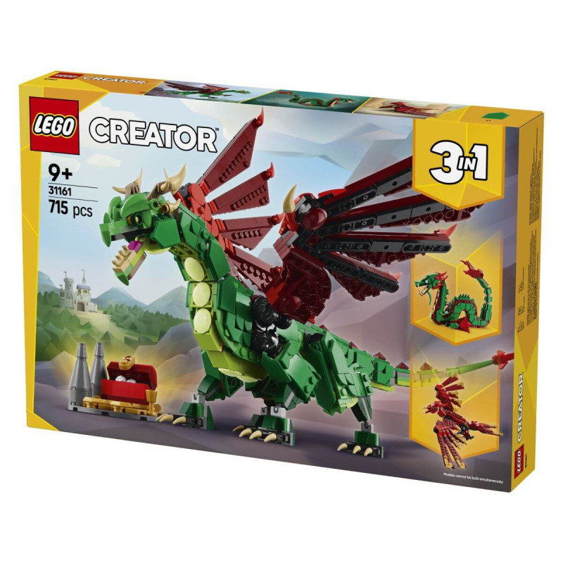 LEGO  Creator 31161 Srednjeveški zmaj
