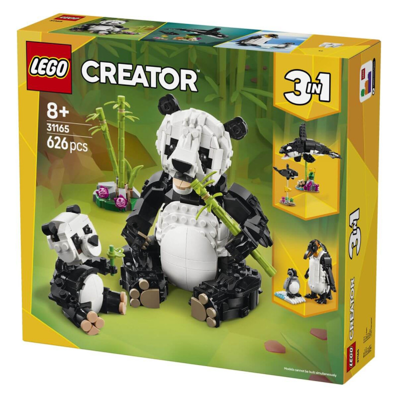 LEGO  Creator 31165 Divje živali  družina pand