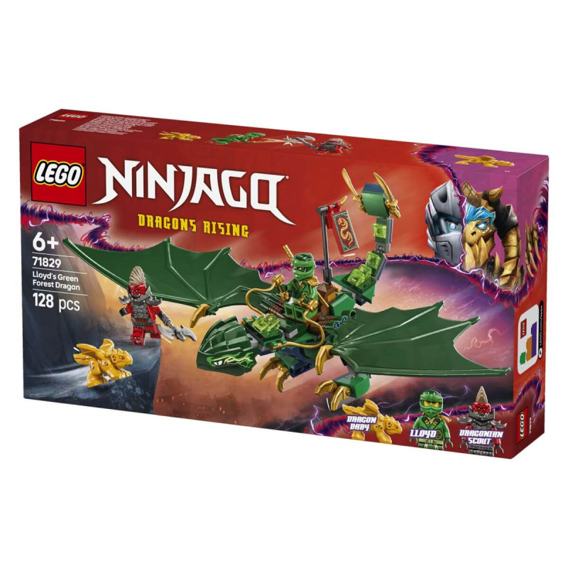 LEGO  Ninjago 71829 Lloydov zmaj zelenega gozda