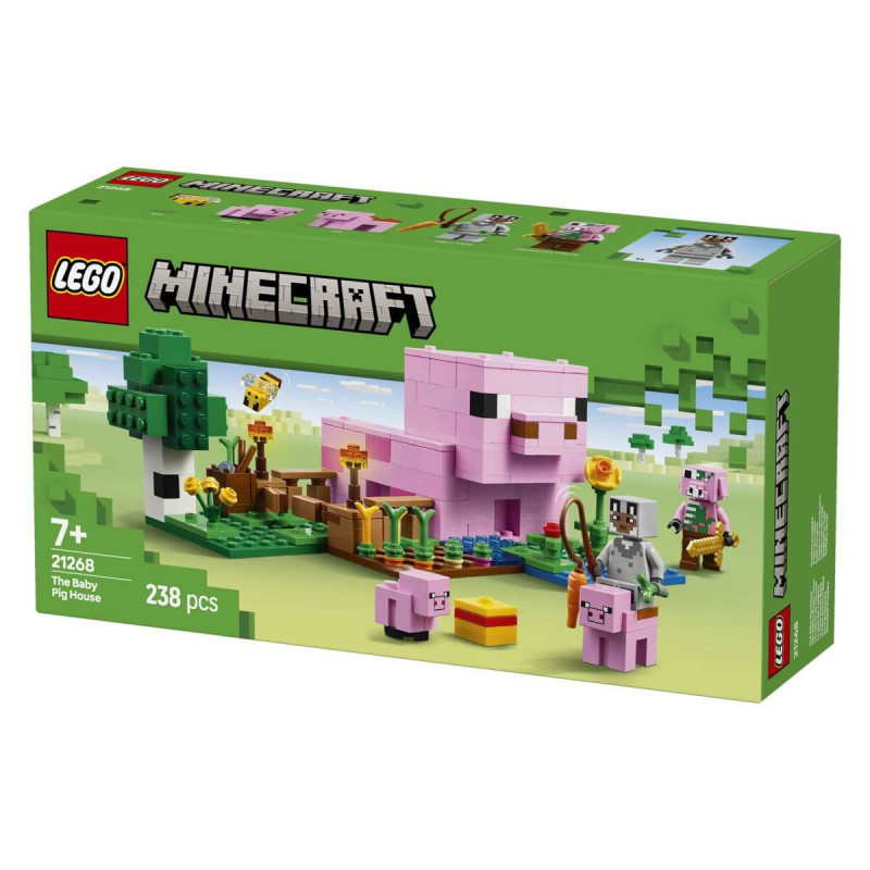 LEGO  Minecraft 21268 Hiša Mali pujsek