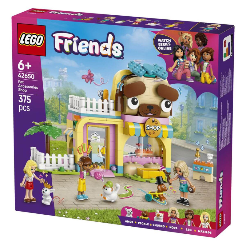 LEGO  Friends 42650 Trgovina z opremo za male živali