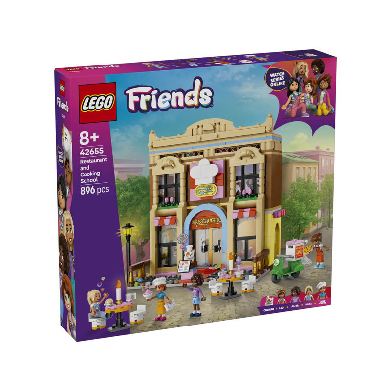 LEGO  Friends 42655 Restavracija in kuharska šola