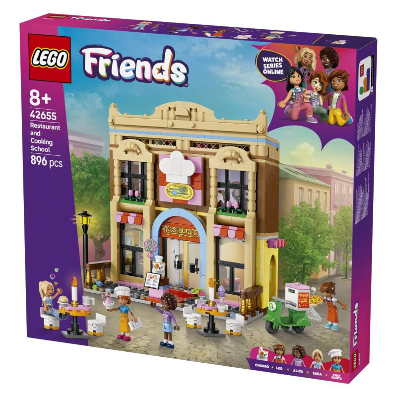 LEGO  Friends 42655 Restavracija in kuharska šola