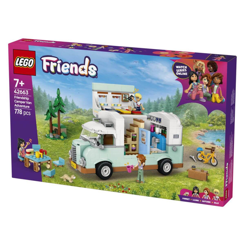 LEGO  Friends 42663 Pustolovščina z avtodomom prijateljstva