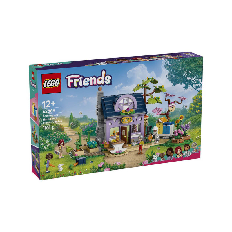 LEGO  Friends 42669 Čebelarjeva hiša in cvetlični vrt