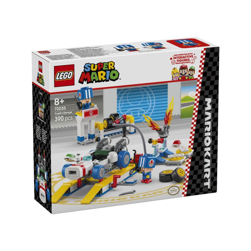 LEGO  Super Mario 72035 Mario Kart    Toad s garage