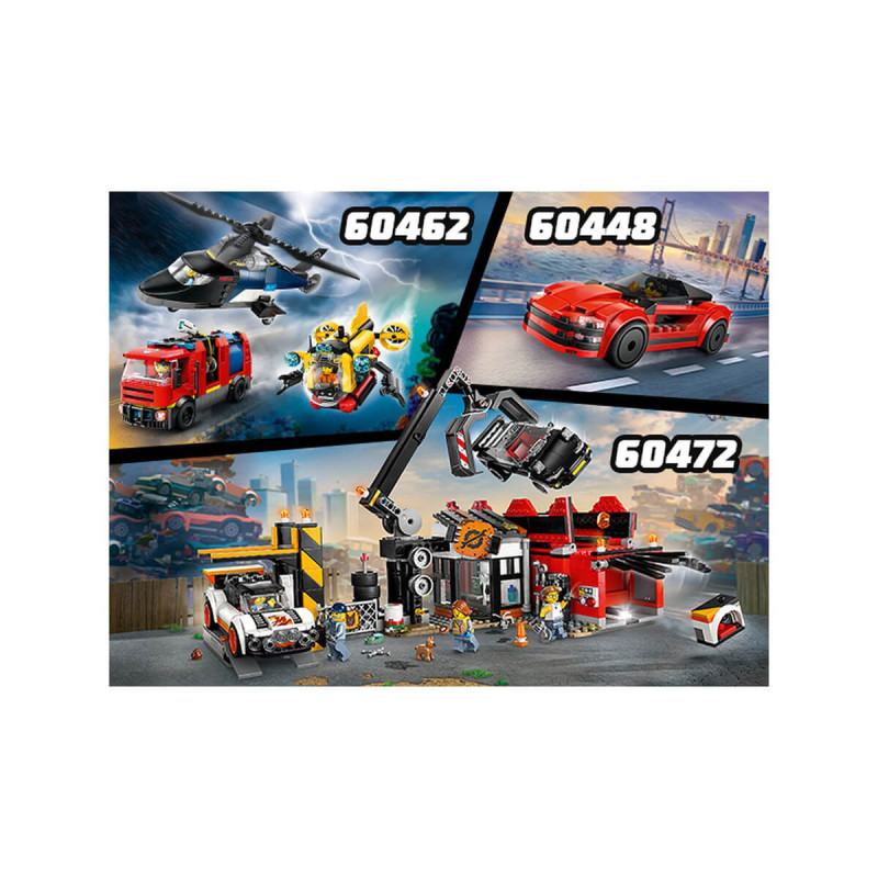 LEGO  City 60472 Odpad z avtomobili