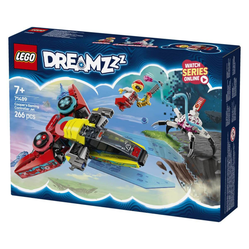LEGO  DreamZzz 71489 Cooperjev reaktivec z igričarskim krmilnikom