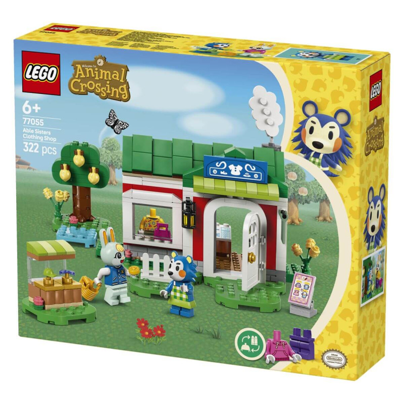 LEGO  Animal Crossing 77055 Trgovina z oblačili Able Sisters