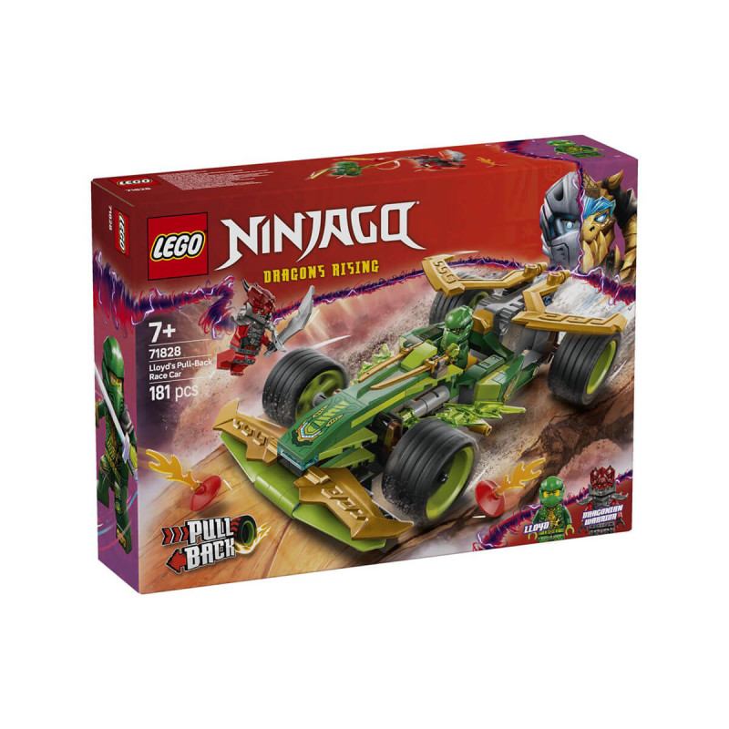 LEGO  Ninjago 71828 Lloydov dirkalni avtomobil na poteg