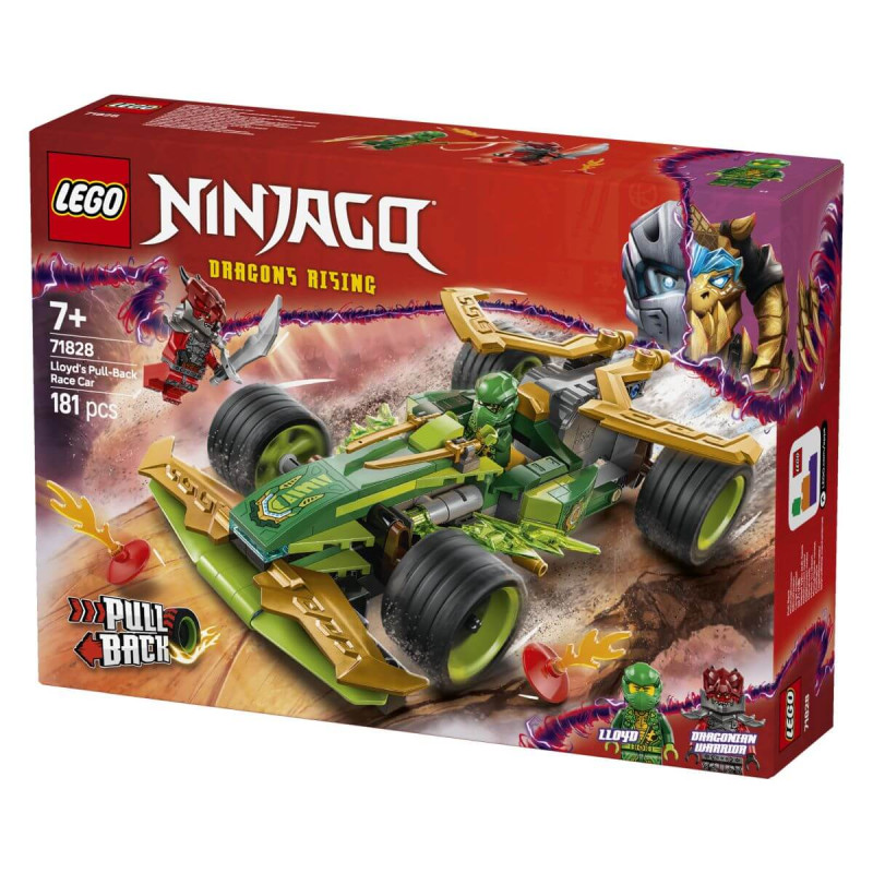 LEGO  Ninjago 71828 Lloydov dirkalni avtomobil na poteg