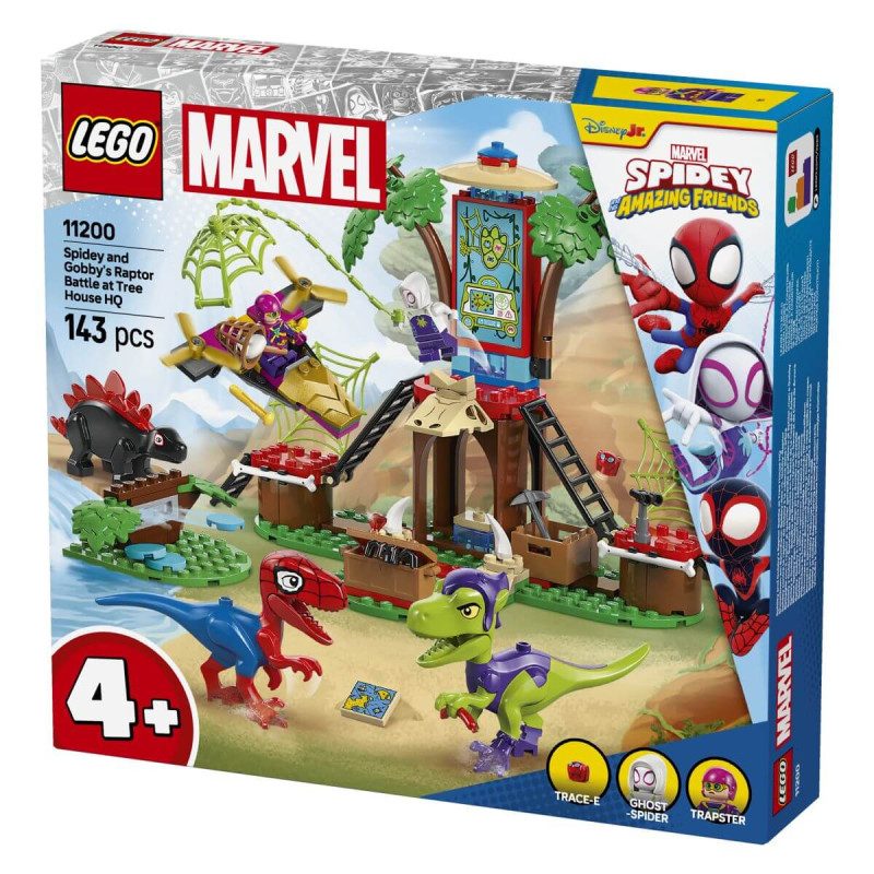 LEGO  Spidey 11200 Spideyjev in Gobbyjev spopad v glavnem štabu v hiši na drevesu