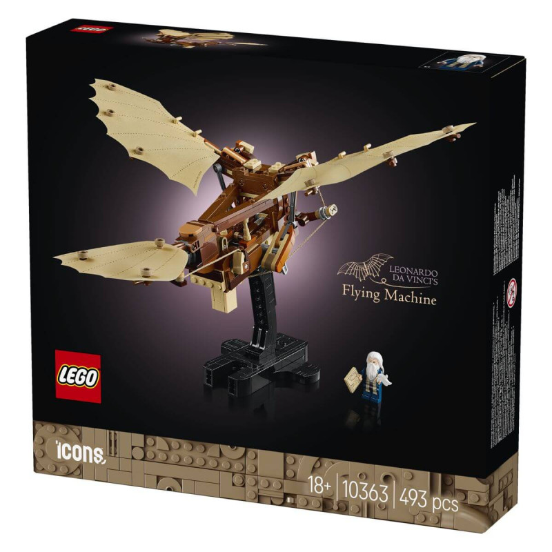 LEGO  Icons 10363 Letalni stroj Leonarda da Vincija