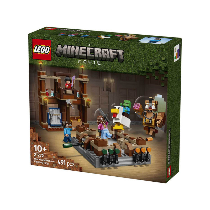 LEGO Minecraft 21272 Borilni ring v gozdnem dvorcu