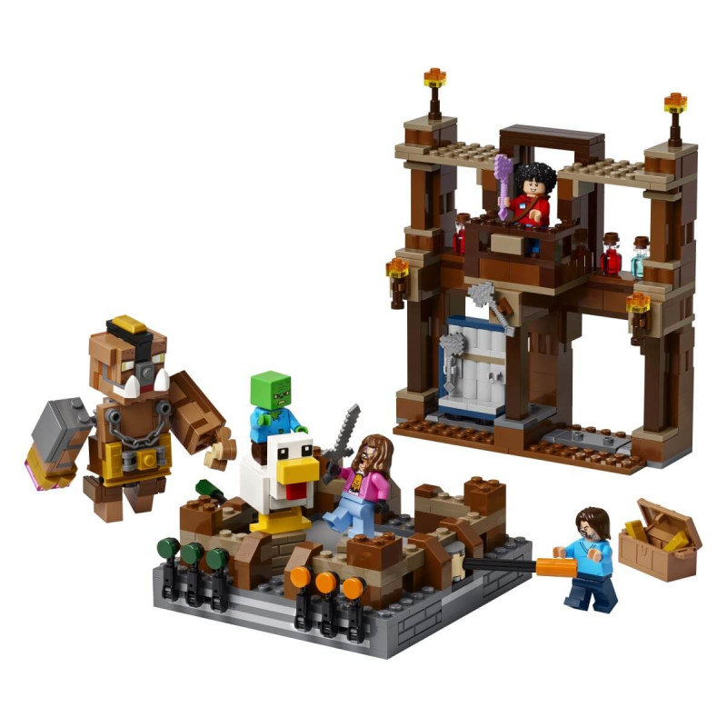 LEGO Minecraft 21272 Borilni ring v gozdnem dvorcu