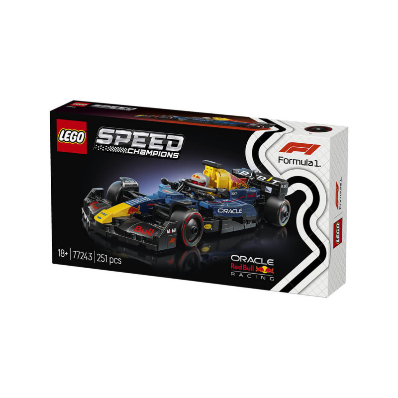 LEGO Speed Champions 77243 Dirkalni avtomobil Oracle Red Bull Racing RB20 F1