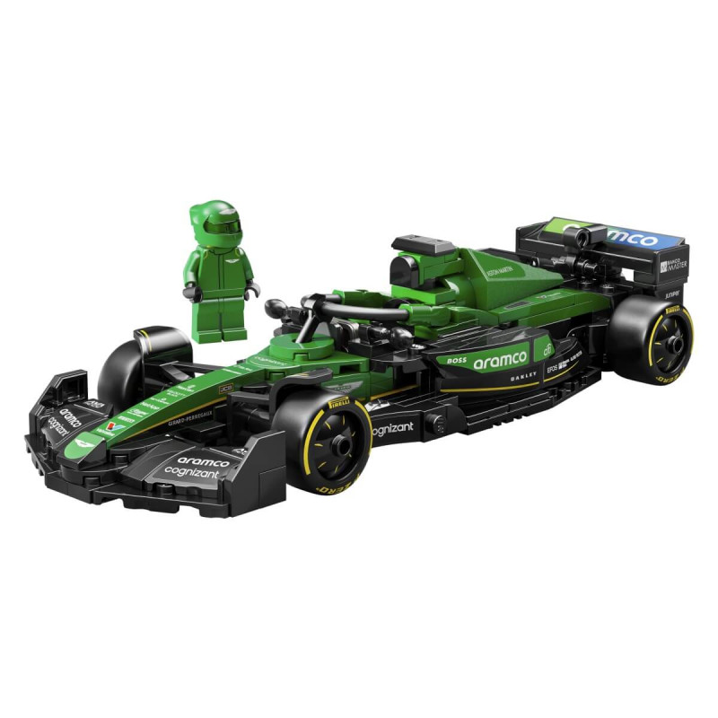 LEGO Speed Champions 77245 Dirkalni avtomobil Aston Martin Aramco F1 AMR24