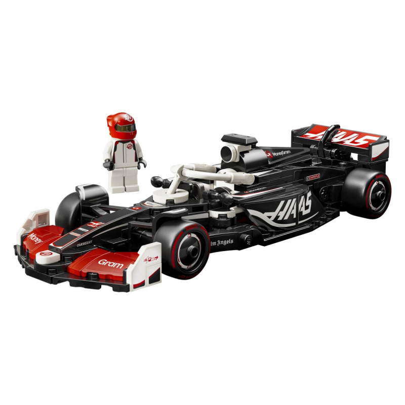 LEGO Speed Champions 77250 Dirkalni avtomobil MoneyGram Haas F1 Team VF-24
