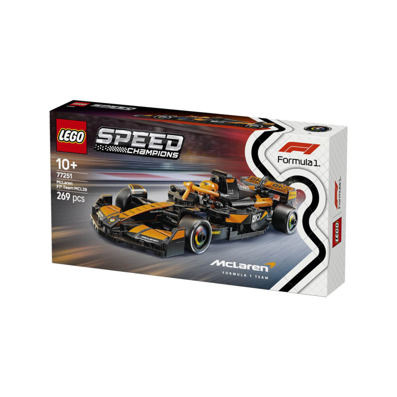 LEGO Speed Champions 77251 Dirkalni avtomobil McLaren F1 Team MCL38